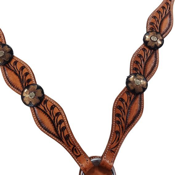 *W* Uzdečka přes jedno ucho a poprsník Cassini Annie