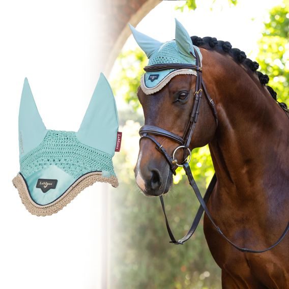 Čabraka na uši LeMieux Loire Aqua Kolekce 2025