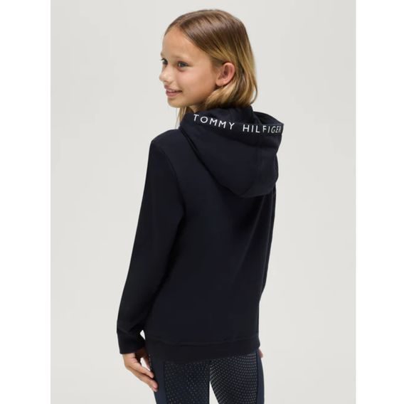 Mikina Tommy Hilfiger Equestrian Laguna Logo dětská Kolekce 2026