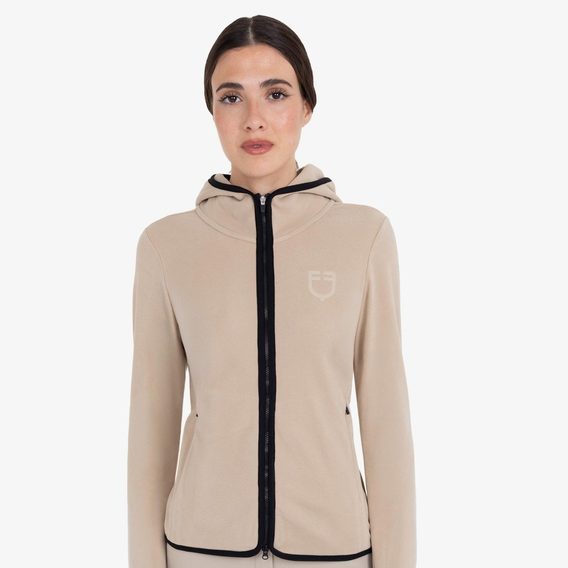 Mikina Equestro Fleece Hoodie Full Zip dámská Kolekce 2026/27