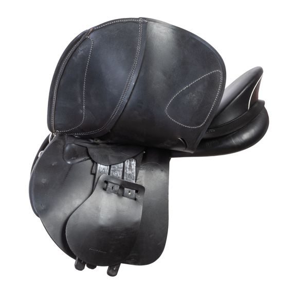Komise č.P106244 Sedlo Prestige Happy Pony 1536 vč. 00200524 černé + obal