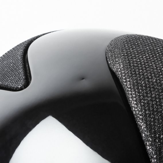 Jezdecká ochranná helma KEP Cromo 2.0 Polish Polo Metal Luminor S-M černá - SLEVA oděrky