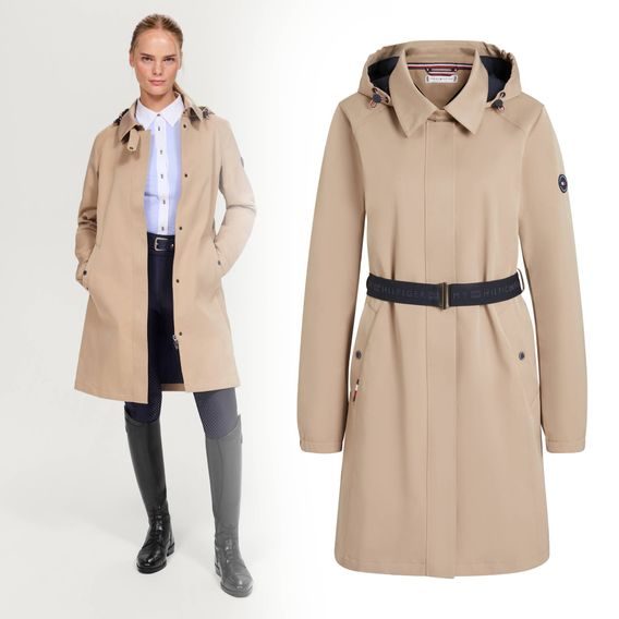 Kabát Tommy Hilfiger Edinburgh Tech Trench dámský Kolekce 2025