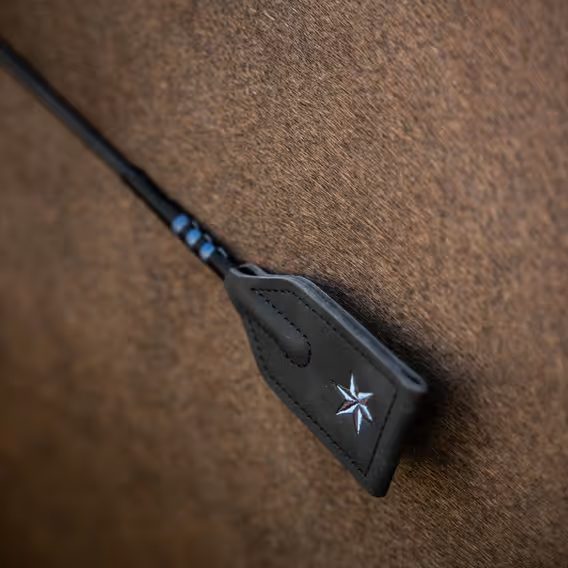 Bičík skokový Kentucky Guidance Leather Grip