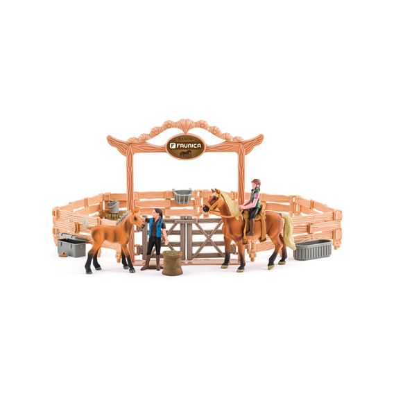 Faunica 96037 - Jízdárna s koňmi