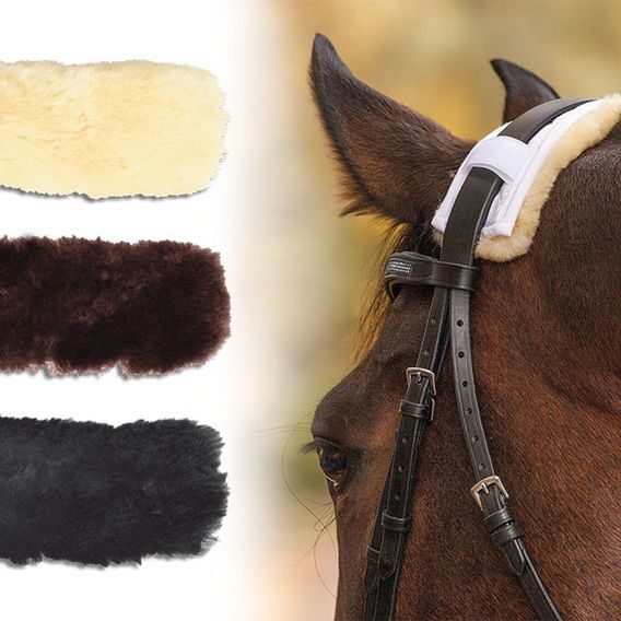 Beránkový potah Soft na nánosník/nátylník 28cm