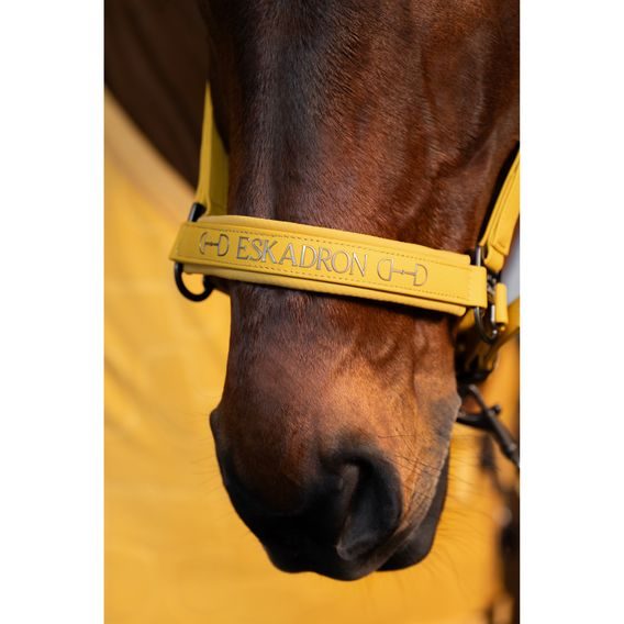 Ohlávka Eskadron Platinum Faux Leather Double Pin Kolekce 2025