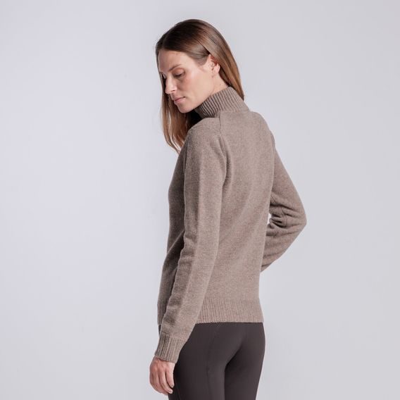 Svetr s rolákem Cavalleria Toscana Pure Wool Half Zip dámský Kolekce 2026/27