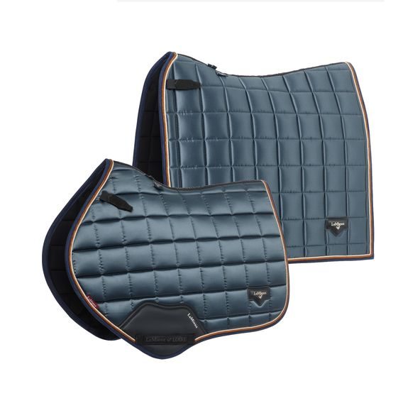 Podsedlová dečka LeMieux Loire Satin Classic Petrol Kolekce 2024/25