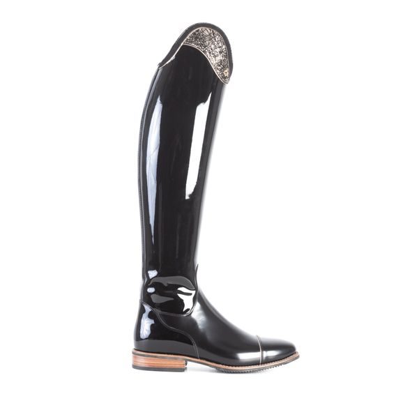 Jezdecké boty DeNiro Dressage Bellini Patent Top Up KOLEKCE
