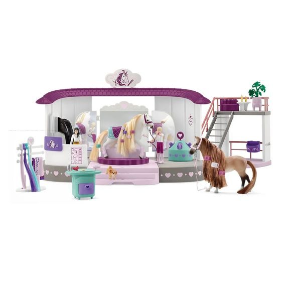 Schleich 42588 - Salón krásy pro koně