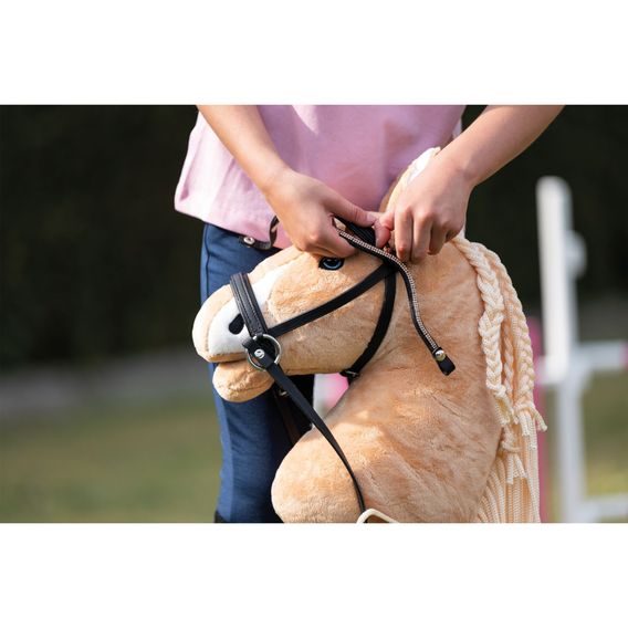 Čelenka HKM k uzdečce pro Hobby Horsing sada 3ks DOPRODEJ