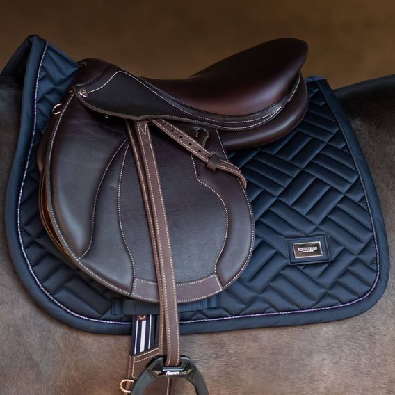 Podsedlová dečka Equestrian Stockholm Modern Midnight blue