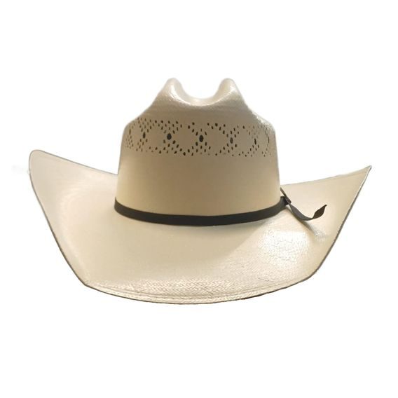 *W* Klobouk Ariat® 10X 2 Cord Blk Diamond Straw