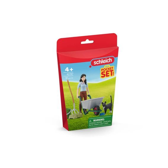Schleich 42747 - Sada na kydání a ošetřování