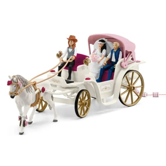 Schleich 42641 - Svatební kočár a příslušenství