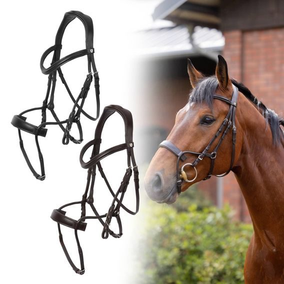 Uzdečka Horze Chio anatomický nánosník DOPRODEJ