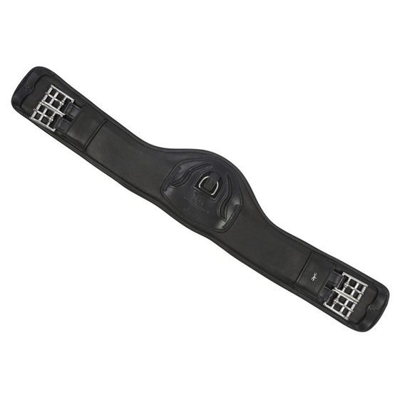Drezurní podbřišník Schockemöhle Pittsbugh Stretch černá/silver 70 cm - SLEVA - použitý