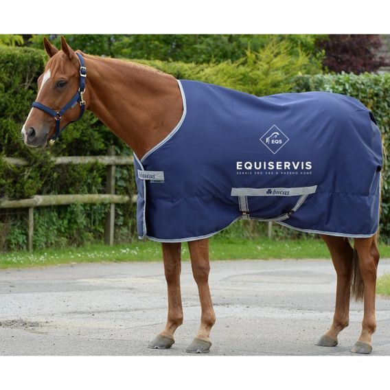 Deka lehká Bucas&EQS Freedom Twill sheet stájová