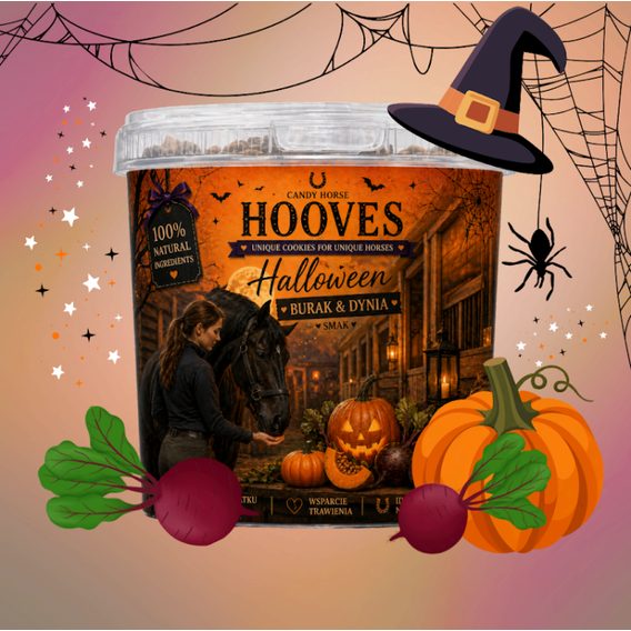 Pamlsky Candy Horse Kopýtka Haloween 500g