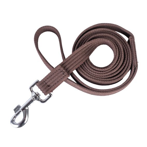 Vodítko popruhové Equiservis 2 m hnědé