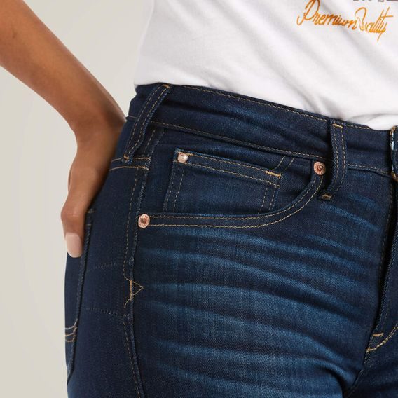 *W* Jeans Ariat R.E.A.L. High Rise Ballary Riding Boot Cut dámské Kolekce 2025