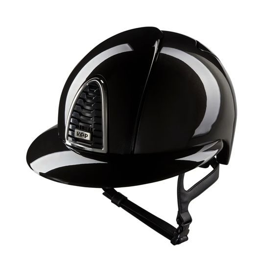 Jezdecká ochranná helma KEP Cromo 2.0 Shine/Shine Polo Peak/BlackFrame DOPRODEJ