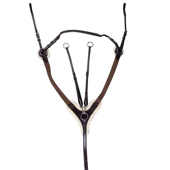 Poprsník HKM Cambridge s umělým beránkem