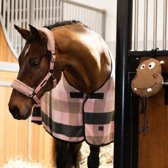 Ohlávka Eskadron Platinum Double Pin Faux Fur Kolekce 2025