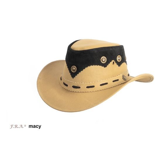 *W* Klobouk F.R.A. Macy kožený