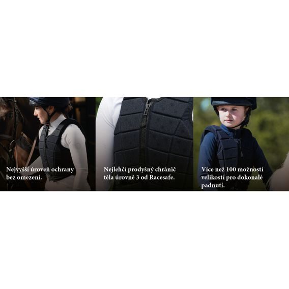 Vesta bezpečnostní Racesafe Motion 3 dospělá