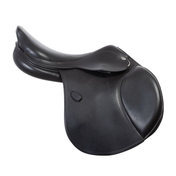Komise č.: P106762 Sedlo skokové Kentaur Kronos17,5/3 NS Vintage plus latex černé vč:619266 + obal KT modrý