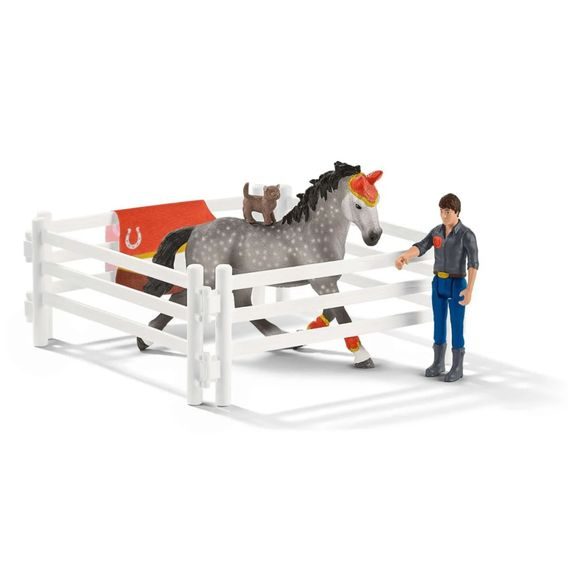 Schleich 42443 - Horse club Mia voltižní set