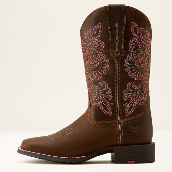 *W* Westernové boty Ariat® WMS Round Up Wide Square Toe StretchFit dámské Kolekce 2025