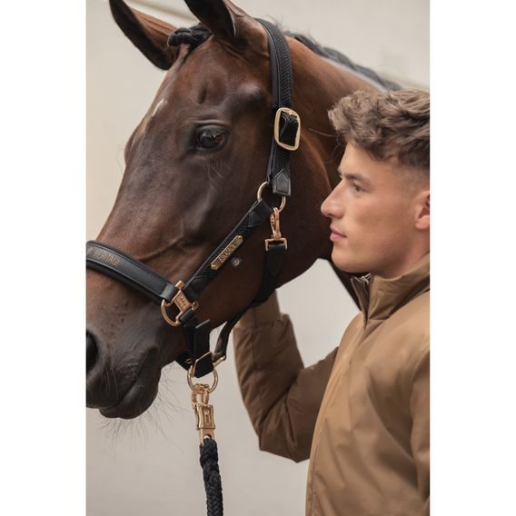 Ohlávka Eskadron Heritage Faux Leather Double Pin Plait Kolekce 2024/25