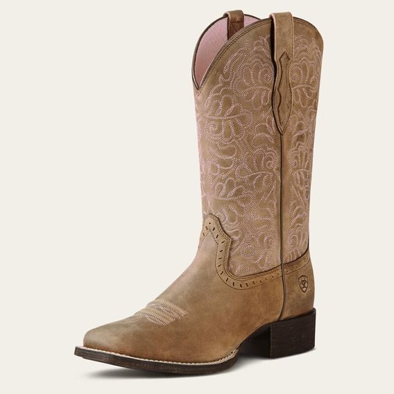 *W* Westernové boty Ariat® WMS Round Up Remuda Wide Square Toe dámské Kolekce 2026