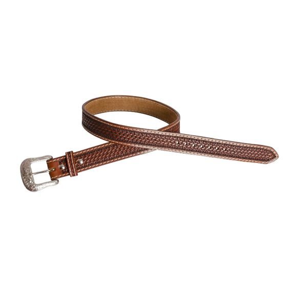 *W* Opasek Pool's Western Leather Mini Tooling DOPRODEJ