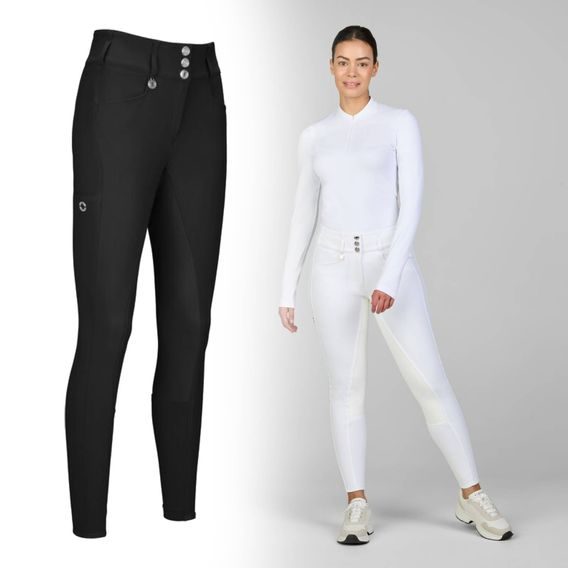 Rajtky Pikeur Candela NEW Highwaist kožený sed dámské