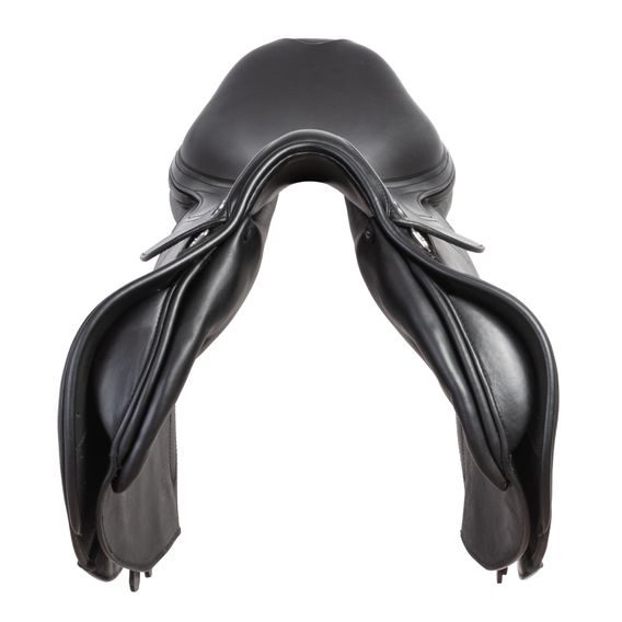 Sedlo skokové Prestige X-Meredith 1733 LUX vlna černá A+2 CC ** SLEVA-40% odprodej zkušebního sedla