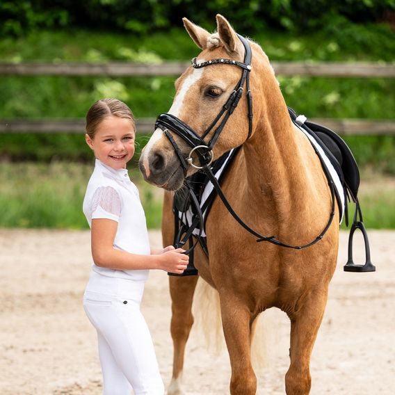 Jeggings QHP Kae Knee Grip dětské Kolekce 2025