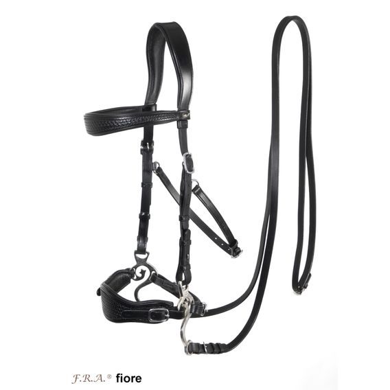 Uzdečka s hackamore F.R.A. Fiore