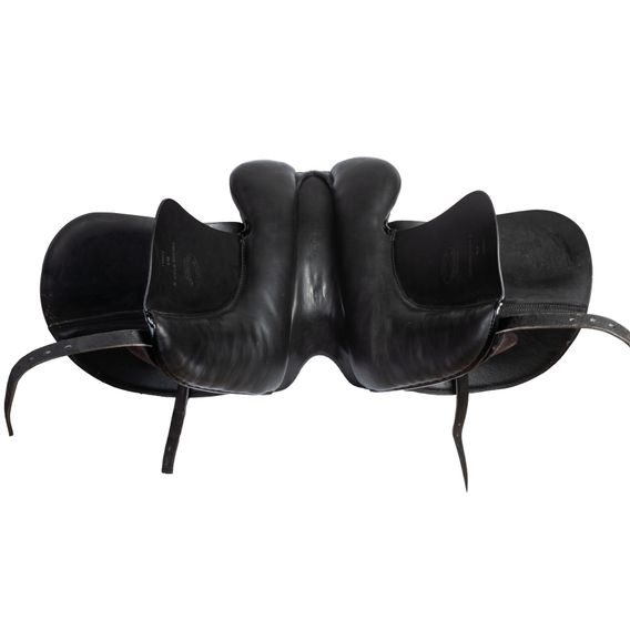 Komise č.P89605 Sedlo Passier Young star II 15,5 černé vč. 078801 + Passier modrý obal + větší i menší opěrky