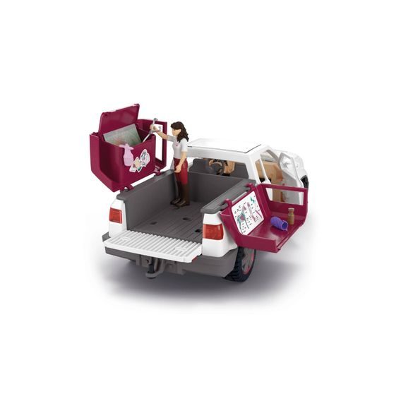 Schleich 42704 - Mobilní veterinář s přívěsem