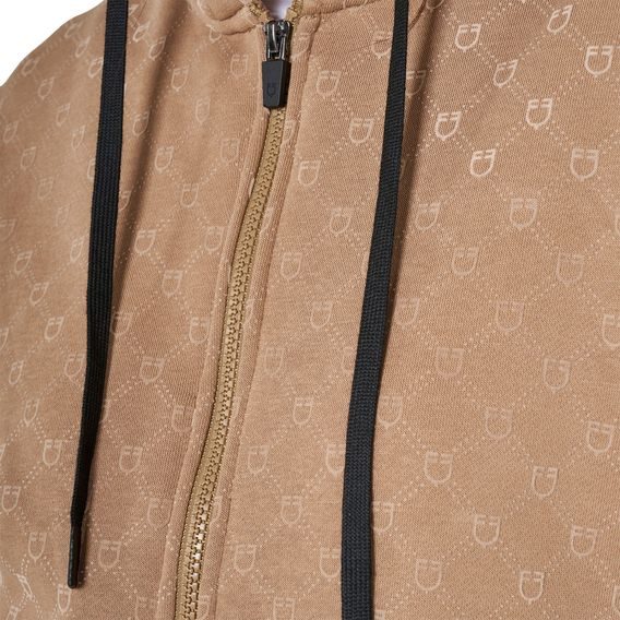 Mikina Equestro Monogram Full Zip dámská Kolekce 2026/27