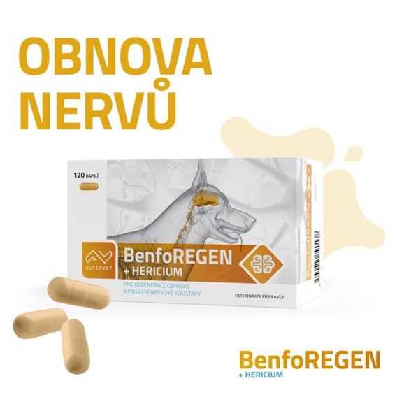 Altervet BenfoREGEN 120 kapslí pro psy