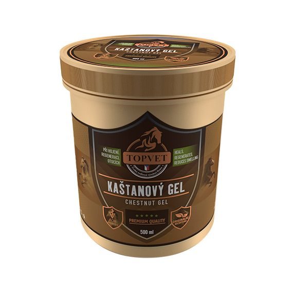 Topvet Kaštanový gel pro koně 500ml NEW