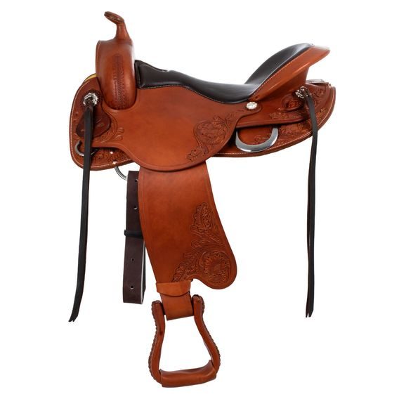 *W* Sedlo westernové Freemax Short Leather Cow