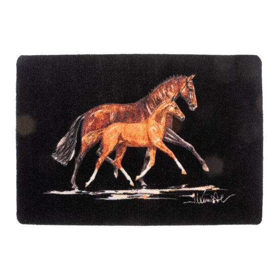 Rohožka Horse and Foal J. Künster 60x40cm OUTLET