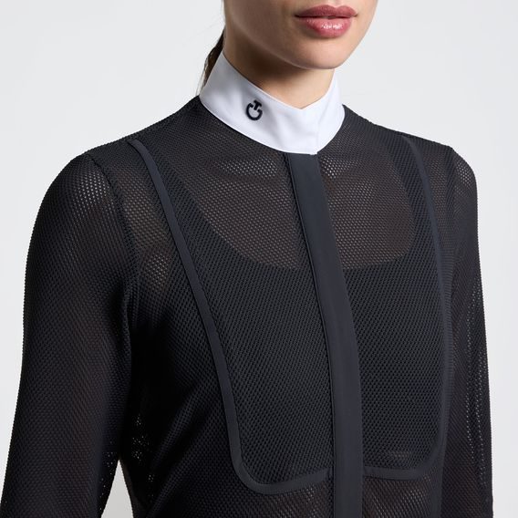 Tričko závodní Cavalleria Toscana Perforated dl. rukáv dámské Kolekce 2026