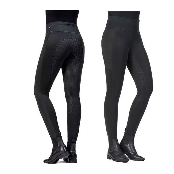 Jeggings HKM Cosy style Termo grip sed dětské